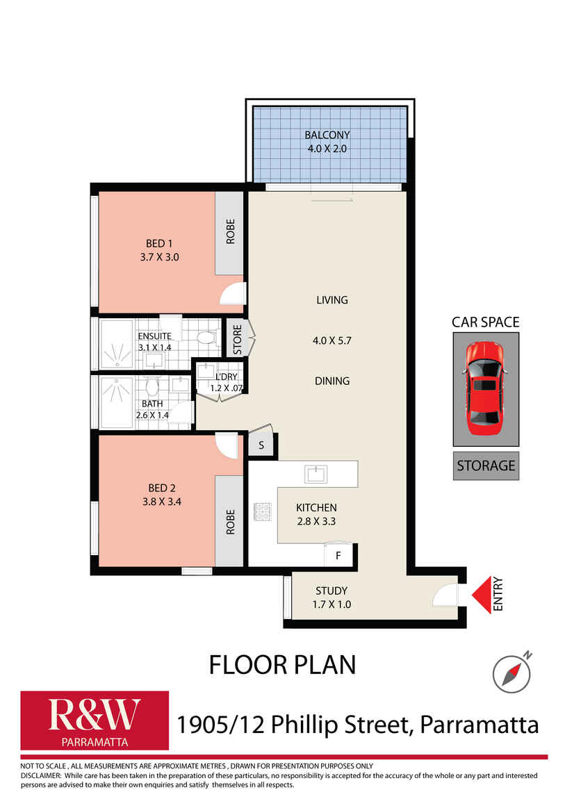 1905/12 Phillip Street Parramatta